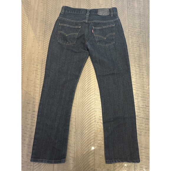 LEVIS 511 Slim Fit Boys Blue Jeans 14 Reg 27 x 27 Dark Blue - Picture 4 of 6